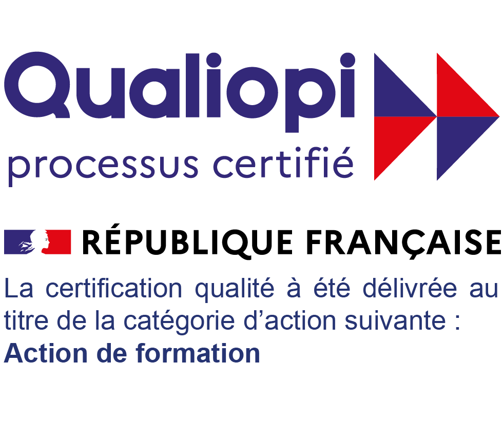 LOGO QUALIOPI AVEC ACTION DE FORMATION 1 | PREVALSACE Conseil en entreprise, formation en sécurité au travail, incendie, premiers secours, harnais vers Strasbourg et Haguenau Strasbourg 0